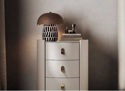 Bedside cabinet with 3 drawers for the bedroom